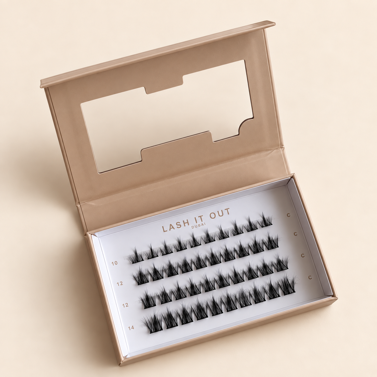 WEEKEND VIBES Press On Pre-Glued Underlash Extensions